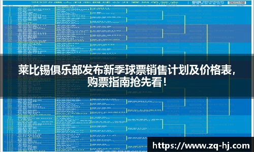 莱比锡俱乐部发布新季球票销售计划及价格表，购票指南抢先看！