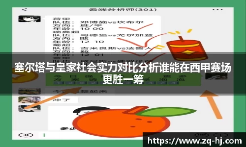 塞尔塔与皇家社会实力对比分析谁能在西甲赛场更胜一筹